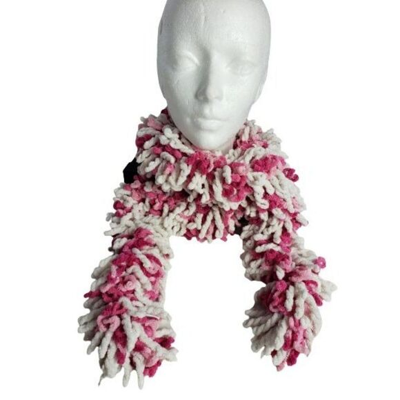 Girls
Scarf Bubblegum Glitter Pink and White Warm Winter Neck Scarf Girls 8-16 N - Picture 1 of 3